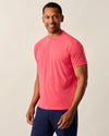 The Course Performance T-Shirt in Lobster by Johnnie-O