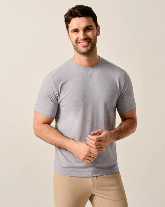 The Course Performance T-Shirt in Seal by Johnnie-O