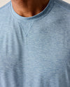 The Course Performance T-Shirt in Tide by Johnnie-O