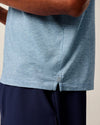 The Course Performance T-Shirt in Tide by Johnnie-O