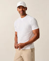 The Course Performance T-Shirt in White by Johnnie-O