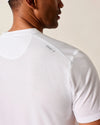 The Course Performance T-Shirt in White by Johnnie-O