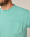 Dale 2.0 Pocket T-Shirt in Seaglass by Johnnie-O