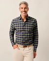 Daylynn Performance Flannel Button Down Shirt in Valley by Johnnie-O