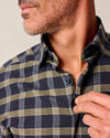 Daylynn Performance Flannel Button Down Shirt in Valley by Johnnie-O