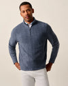 Dion Sherpa 1/4 Zip Pullover in Navy by Johnnie-O