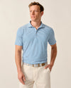 Dru Performance Mesh Polo in Palisades Blue by Johnnie-O