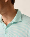 Dru Performance Mesh Polo in Sardinia by Johnnie-O