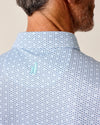 Emillio Performance Jersey Polo in Lake by Johnnie-O