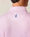 Emillio Performance Jersey Polo in Lobster by Johnnie-O