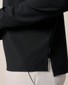 Hoppin Performance Drawstring Hoodie in Black by Johnnie-O
