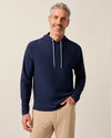 Hoppin Performance Drawstring Hoodie in Navy by Johnnie-O