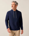 Hoppin Performance Drawstring Hoodie in Navy by Johnnie-O