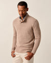 Innis Top Shelf Cashmere Blend Mockneck Sweater in Camel by Johnnie-O