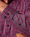 Kenney Natural Performance Button Down Shirt in Lobster by Johnnie-O