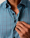 Kenney Natural Performance Button Down Shirt in Mahalo by Johnnie-O
