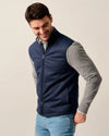 Lomond Printed Knit Vest with PrimaLoft® in Navy by Johnnie-O