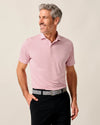 Lyndonn Stripe Performance Jersey Polo in Sardinia by Johnnie-O