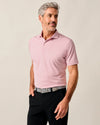 Lyndonn Stripe Performance Jersey Polo in Sardinia by Johnnie-O