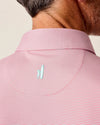 Lyndonn Stripe Performance Jersey Polo in Sardinia by Johnnie-O