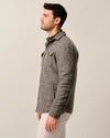 McDowell Wool Quilt-Lined Shacket in Charcoal by Johnnie-O