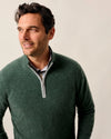 Niccolo Top Shelf Cashmere 1/4 Zip Sweater in Cyprus by Johnnie-O