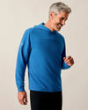 Remmy Lightweight Performance Hoodie in Palisades Blue by Johnnie-O