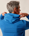 Remmy Lightweight Performance Hoodie in Palisades Blue by Johnnie-O