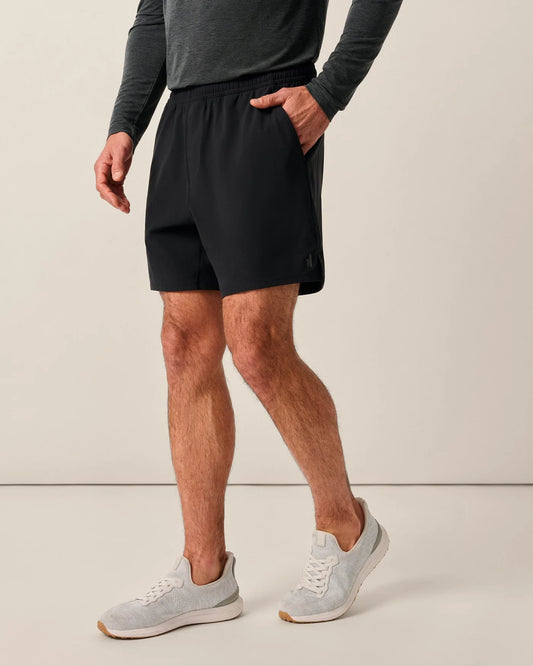 Rocke Performance Shorts in Black by Johnnie-O