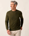Ronald Merino Wool Crewneck Sweater in Forged by Johnnie-O