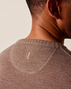 Ronald Merino Wool Crewneck Sweater in Havana by Johnnie-O