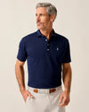 Stevie Performance Mesh Polo in Navy by Johnnie-O