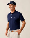 Stevie Performance Mesh Polo in Navy by Johnnie-O
