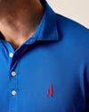 Stevie Performance Mesh Polo in Palisades Blue by Johnnie-O