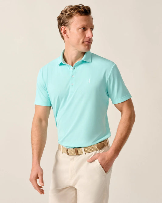Stevie Performance Mesh Polo in Sardinia by Johnnie-O