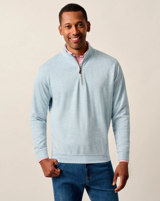 Sully 1/4 Zip Pullover in Breeze by Johnnie-O