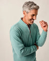 Sully 1/4 Zip Pullover in Fountain by Johnnie-O