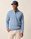 Sully 1/4 Zip Pullover in Laguna Blue by Johnnie-O