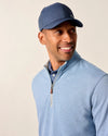 Sully 1/4 Zip Pullover in Laguna Blue by Johnnie-O