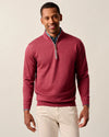 Sully 1/4 Zip Pullover in Port by Johnnie-O
