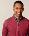 Sully 1/4 Zip Pullover in Port by Johnnie-O