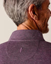 Sully 1/4 Zip Pullover in Royal Plum by Johnnie-O