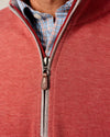 Sully 1/4 Zip Pullover in Snapper by Johnnie-O
