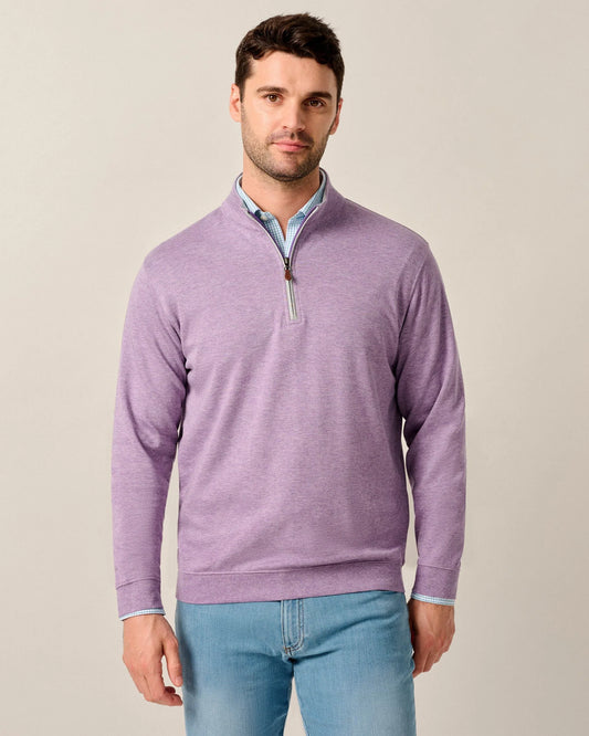 Sully 1/4 Zip Pullover in Thistle by Johnnie-O