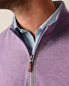 Sully 1/4 Zip Pullover in Thistle by Johnnie-O