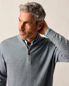 Sully 1/4 Zip Pullover in Thunder by Johnnie-O