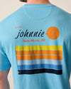Sun Line Pocket T-Shirt in Maliblu by Johnnie-O