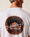 Surf Sunset Pocket T-Shirt in White by Johnnie-O