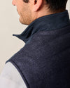 Sutter Top Shelf Quilted Puffer Vest in Navy by Johnnie-O