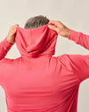 Talon Featherweight Performance Hoodie in Lobster by Johnnie-O